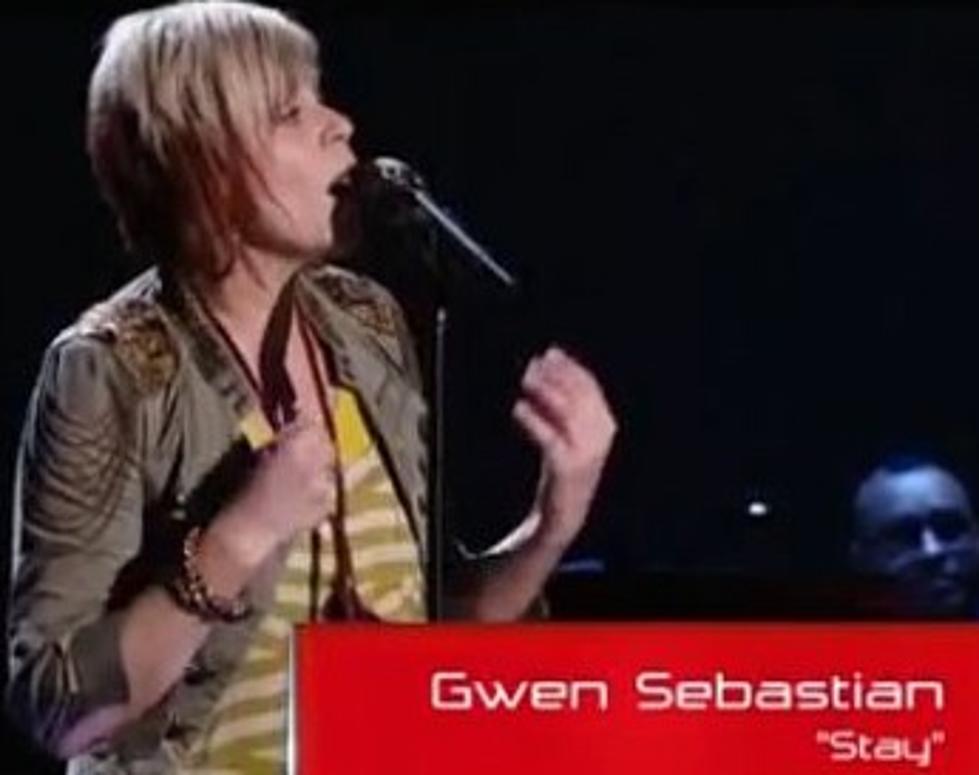B105 Breakfast Club Talk To Gwen Sebastian From Team Blake On The Voice [AUDIO]