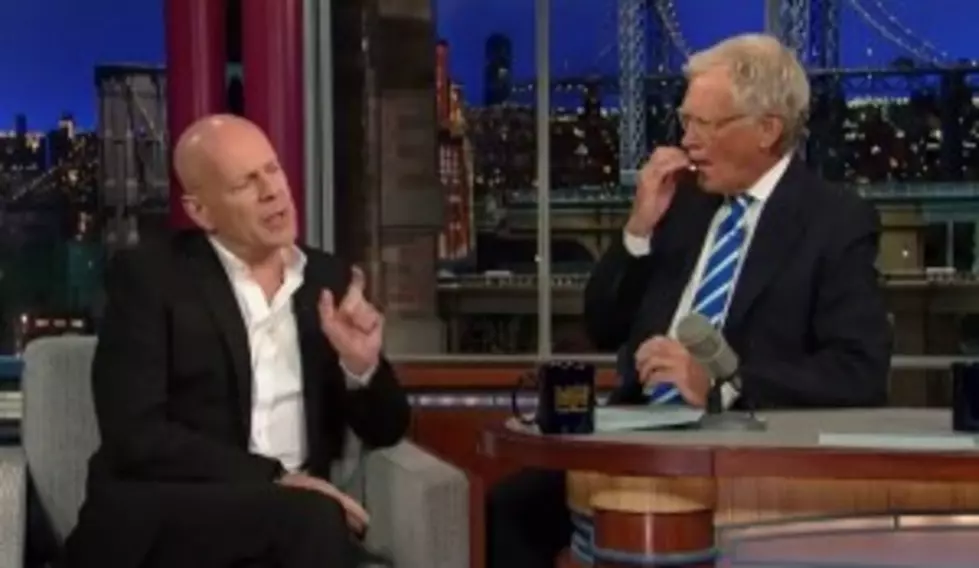 Bruce Willis Spoofs Twilight With Movie Preview On Letterman [VIDEO]