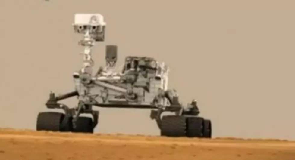 See What Mars Rover Curiosity Saw While Landing [VIDEO]