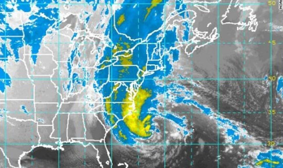 President Obama Declares a State of Emergency as Hurricane Sandy Approaches the Mid-Antlantic Coast