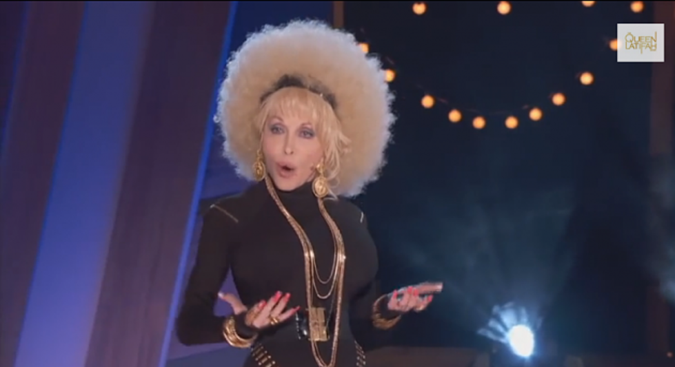 Watch Dolly Parton Get Her Groove On, Rapping on the Queen Latifah Show [VIDEO]