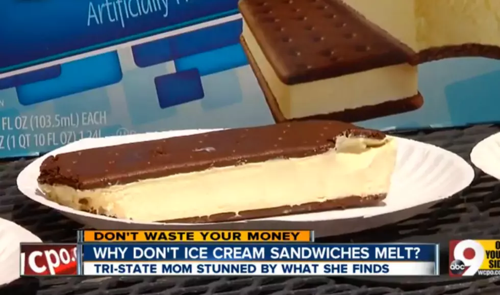 Mother Notices Her Son&#8217;s Ice Cream Sandwhich Left Outside for 12 Hours Didn&#8217;t Melt, What&#8217;s in It? [VIDEO]