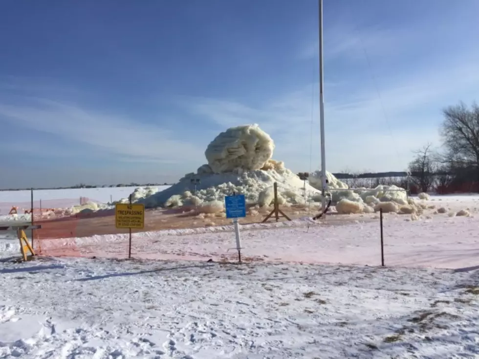 Ice Project in Superior Crumbles Down