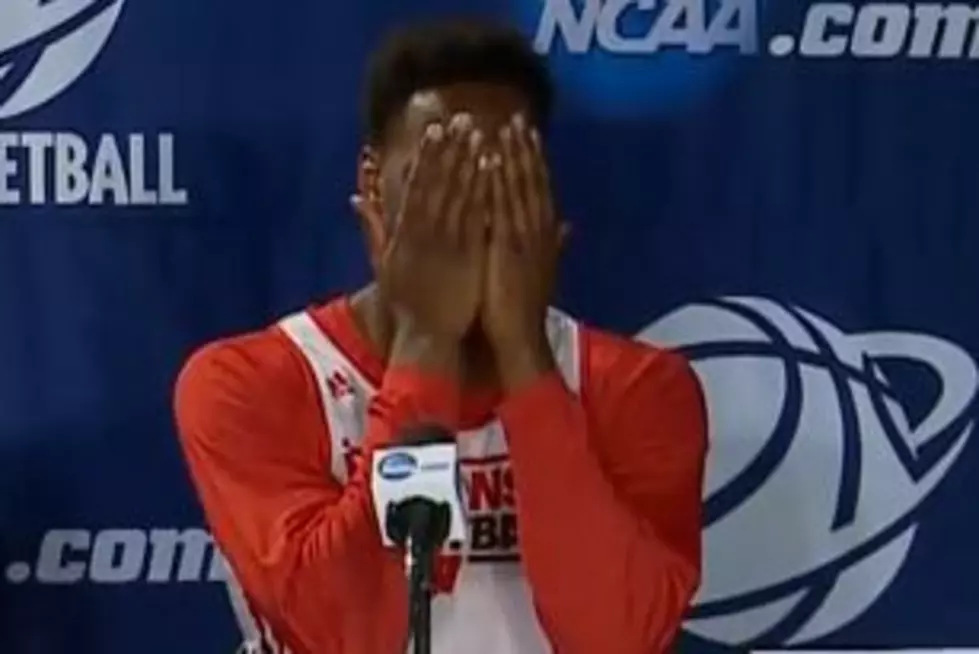 Watch A Wisconsin Basketball Player’s Embarrassing Press Conference Moment [VIDEO]