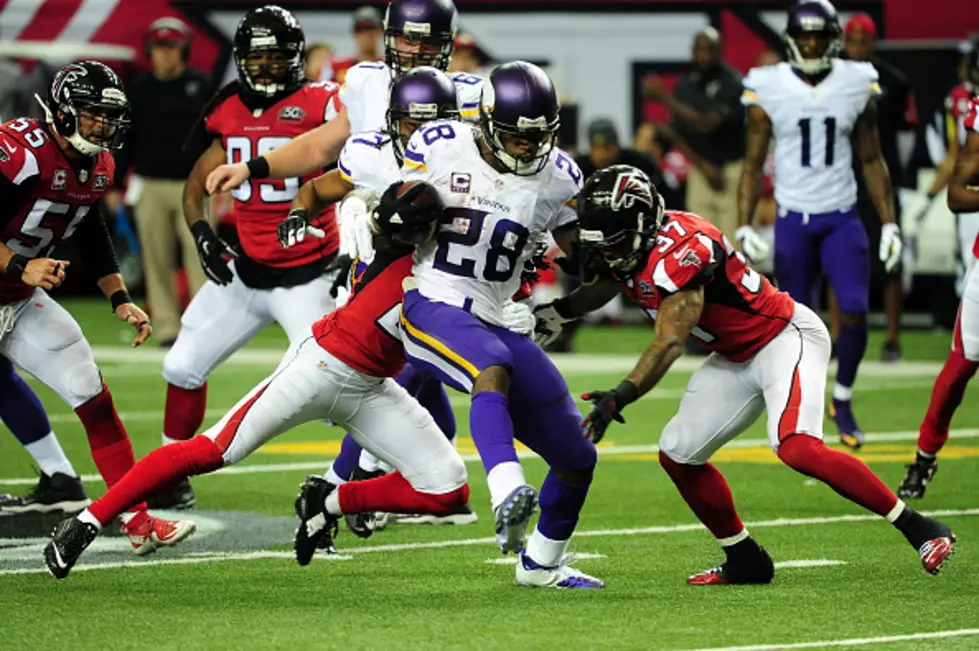 Vikings Running Back Adrian Peterson Named NFC Offensive Player Of The Month