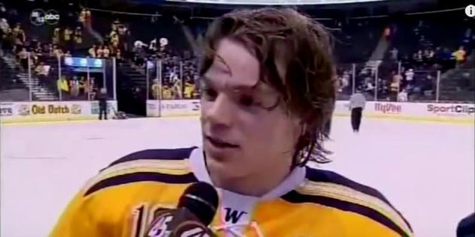 MN State Hockey Player Makes It On Jimmy Kimmel With Amusing After Win Interview [VIDEO]