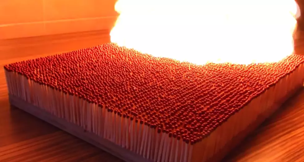 Watch These Amazing Match Chain Reaction Videos! [VIDEO]