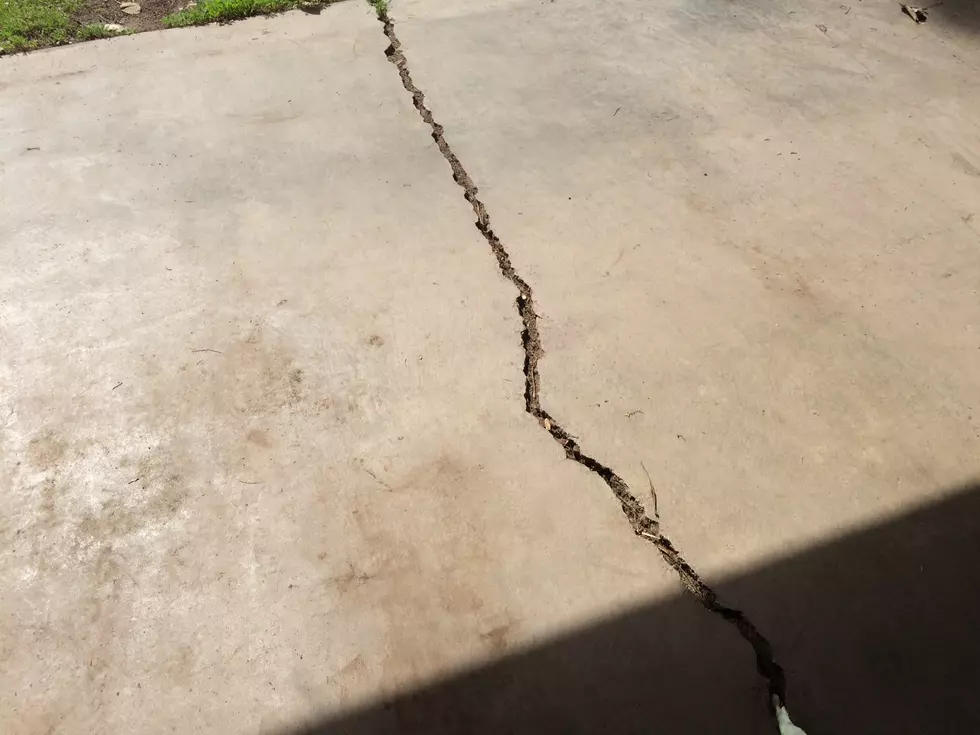 My Attempt At Fixing A Crack In The Garage Floor With Loctite Sealant