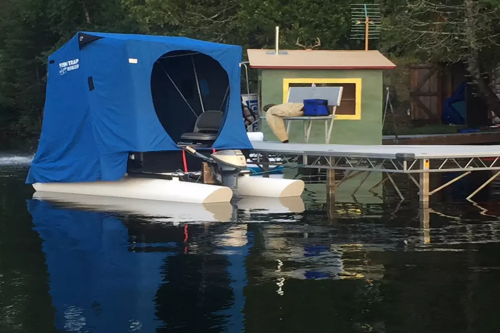 A New Kind Of Boat Race In Brimson: Ice Fishing Houses [VIDEO & PHOTO GALLERY]