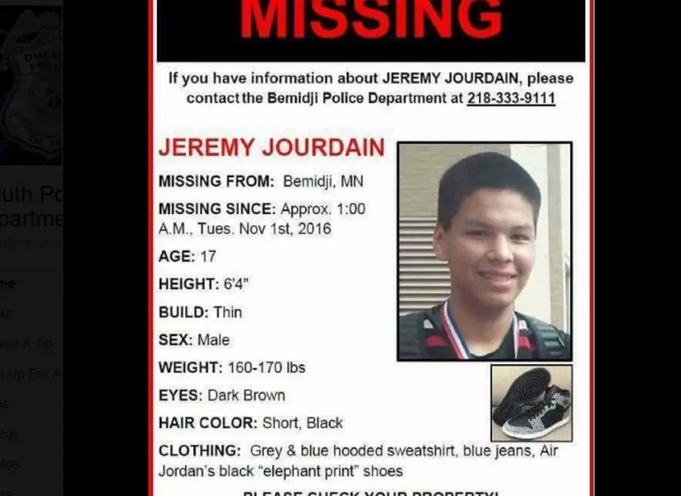 Duluth Police Request Help in Locating Missing Bemidji Boy