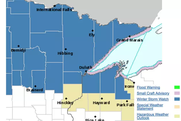 Winter Storm Watch Issued for Strong Storm Moving In at the Beginning of the Week