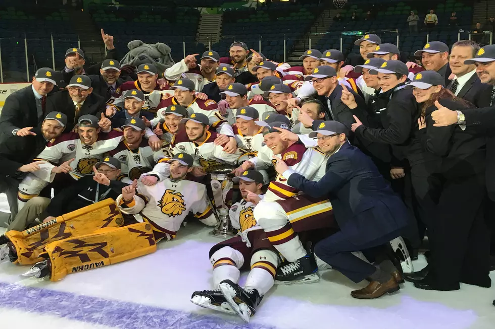 NCHC Frozen Faceoff Champs UMD Bulldogs Victorious, Fan Experience Vicious