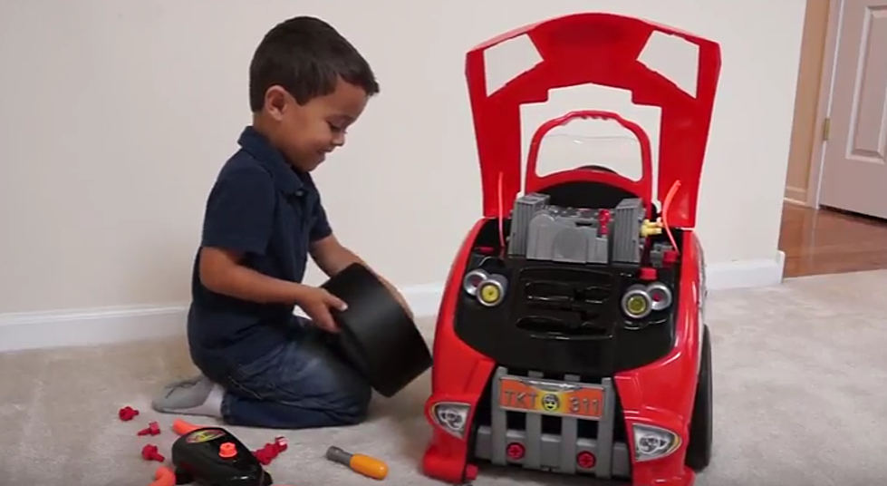 This Toy Car Actually Teaches Kids About How To Maintain A Real Car [VIDEO]
