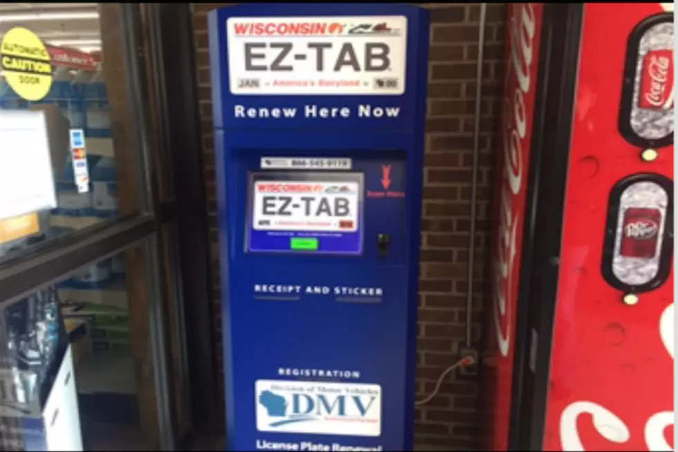 Get Your Wisconsin Vehicle Tabs With A Vending Machine?  [VIDEO]