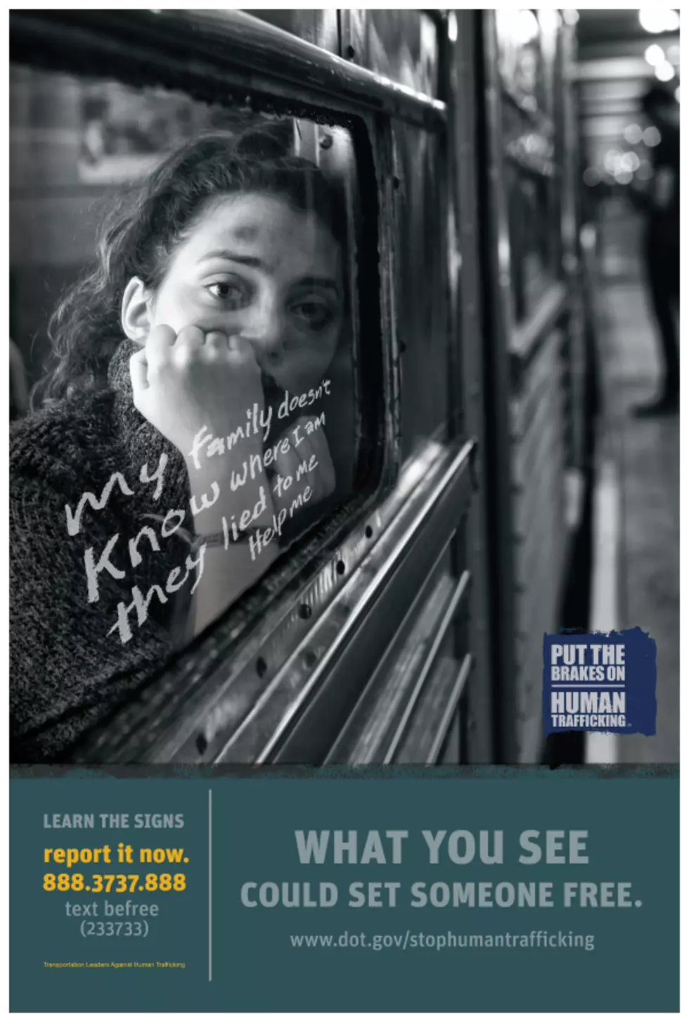 MnDOT Posts Human Trafficking Awareness Posters at State Rest Areas