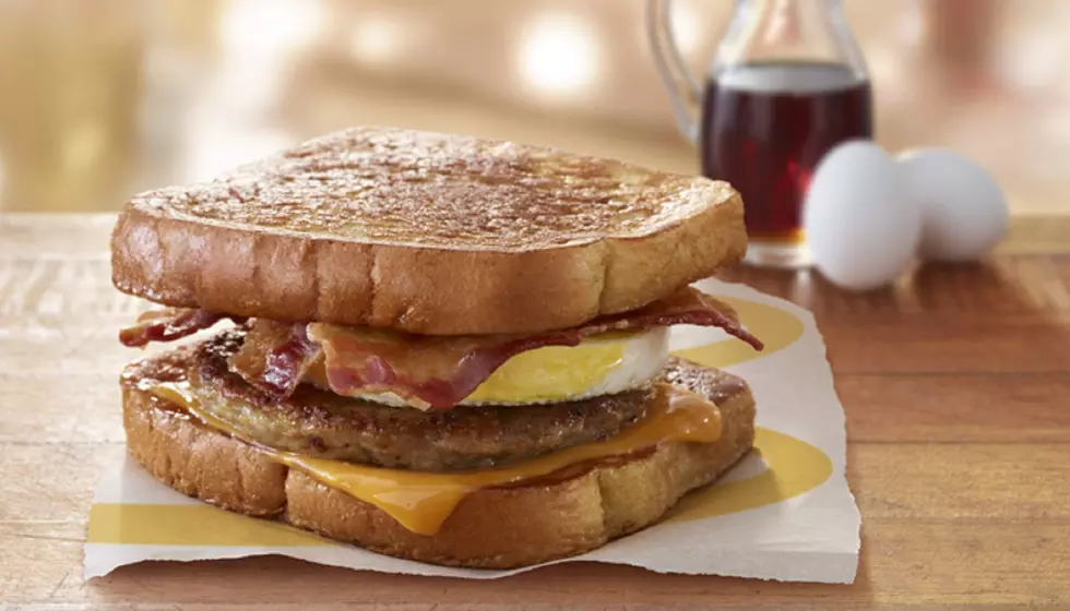 Minnesota McDonalds Testing McGriddles® French Toast Breakfast Sandwich