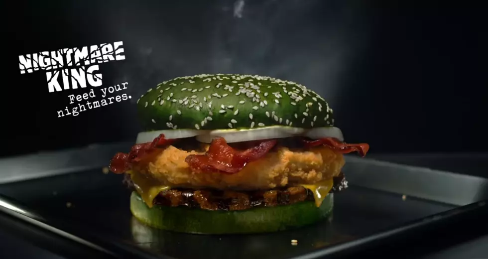 We Tried The Nightmare Burger and Black Cherry Slushy From Burger King [VIDEO]