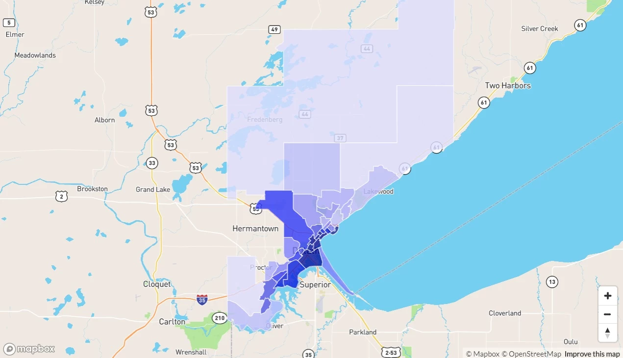 Duluth Mn Neighborhood Map The 10 Safest Neighborhoods In Duluth, Minnesota