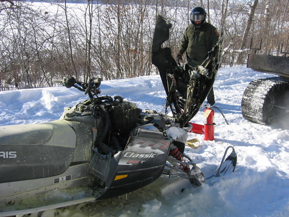 Snowmobile Conditions Are Great, But Leave The Booze At Home