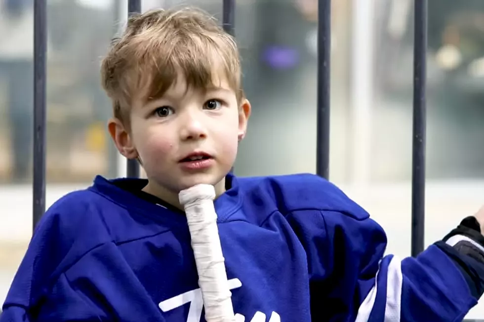 4 Year Old Hockey Player's Mic'd Up Video Is Absolutely Adorable