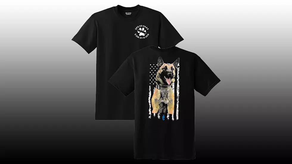 K-9 Haas Memorial T-Shirts Now On Sale