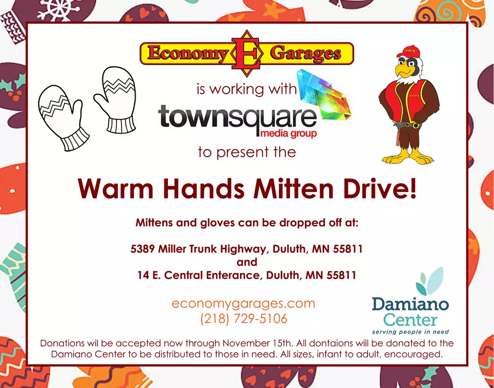 Warm Hands Mitten Drive!