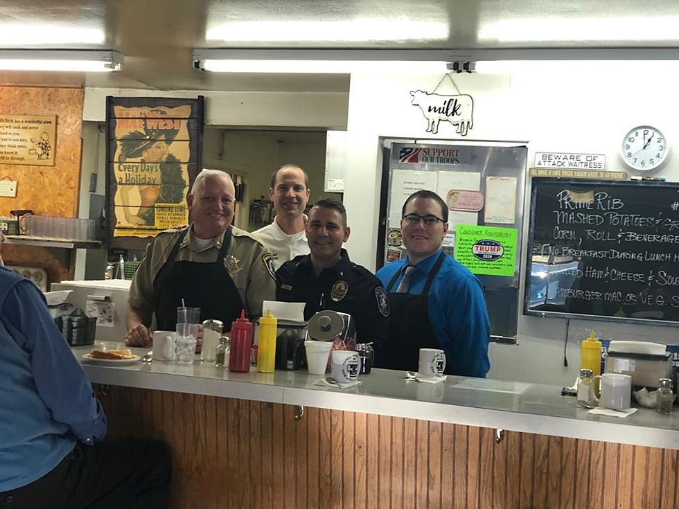 Superior PD Guest Serves At ‘The Kitchen’ For Charity Donation