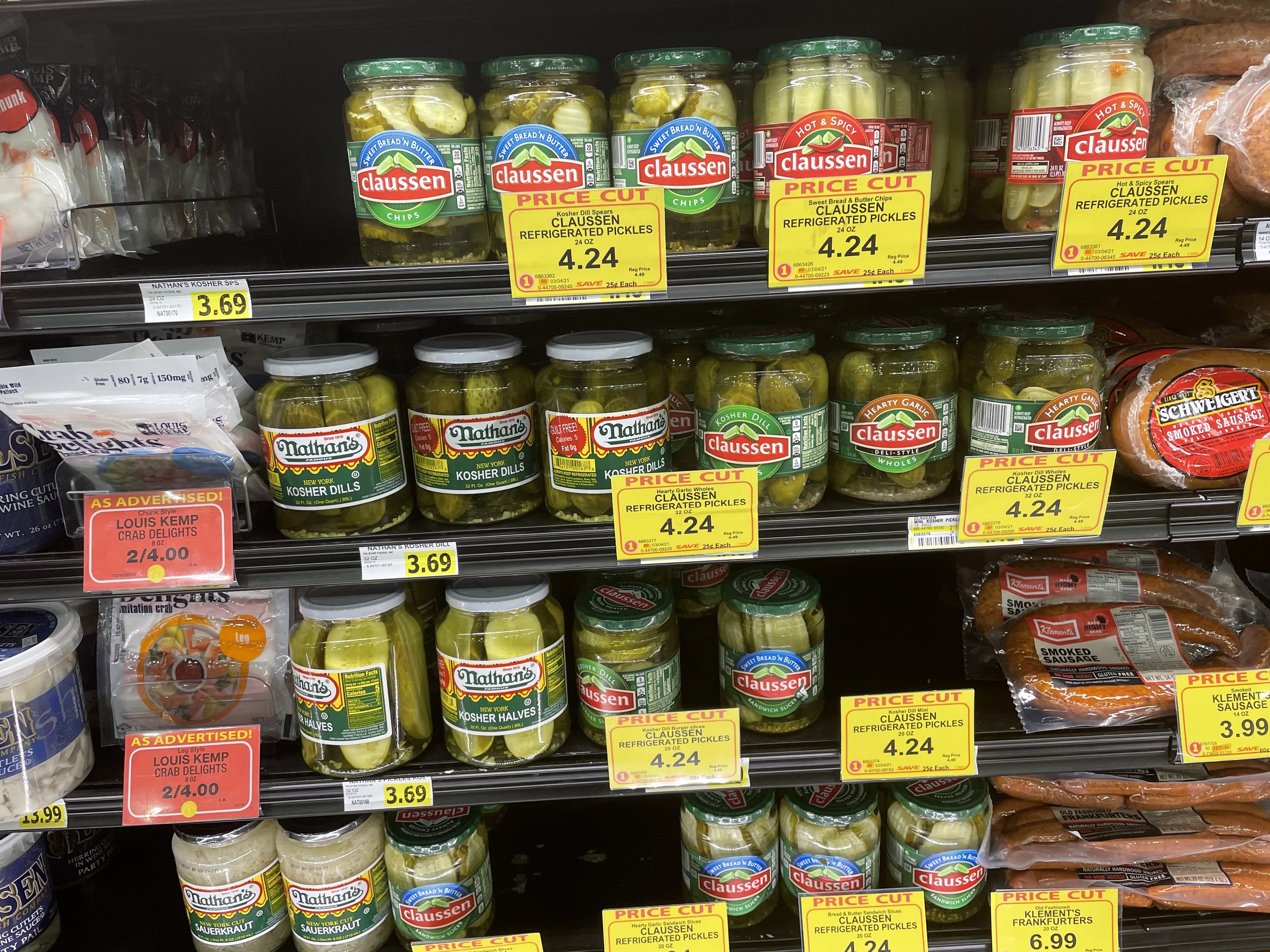 Claussen Pickles Are In Short Supply, Here's Why
