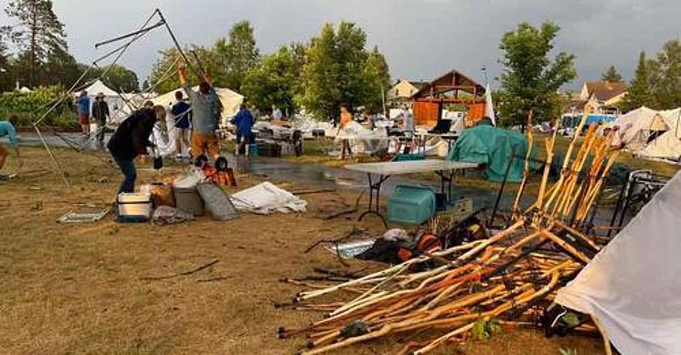 Storm Damage Causes Cancellation of Ely Blueberry/Art Festival