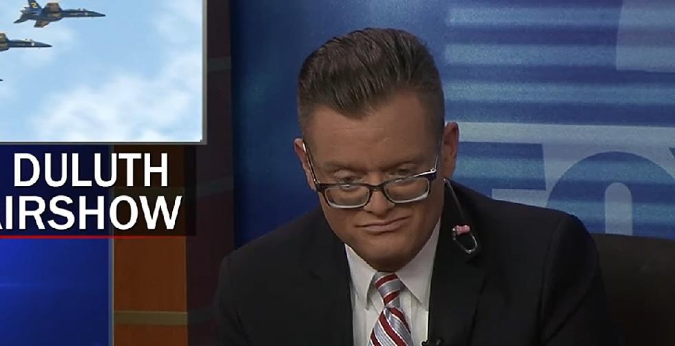 Hilarious! Dan Hanger From Duluth&#8217;s Fox 21 Caught Looking at Instagram During Newscast