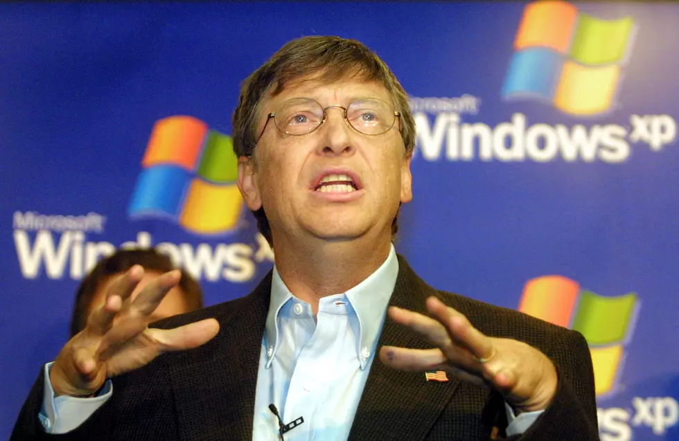 Bill Gates Attends Windows XP Expo