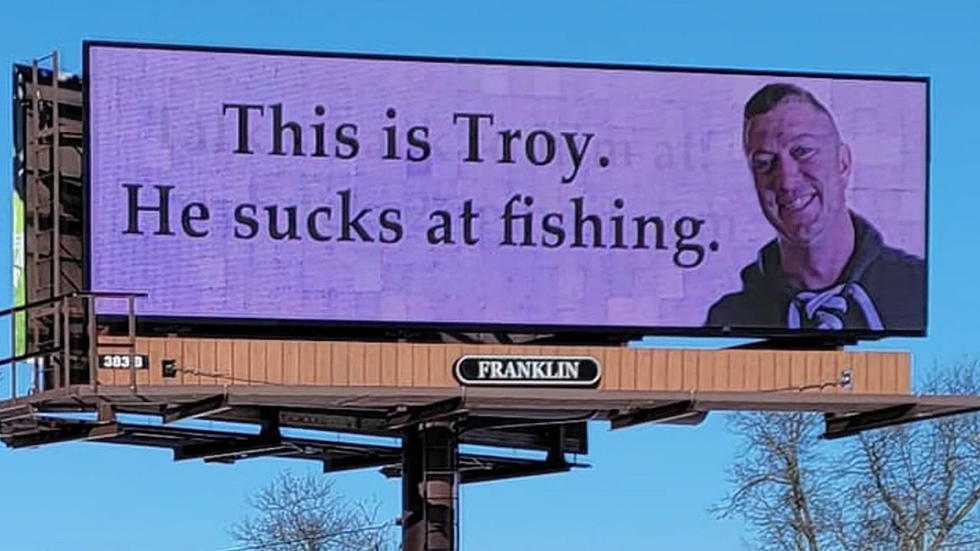 Minnesota Man Buys Billboard to Hilariously Trash Talk Fishing Buddy