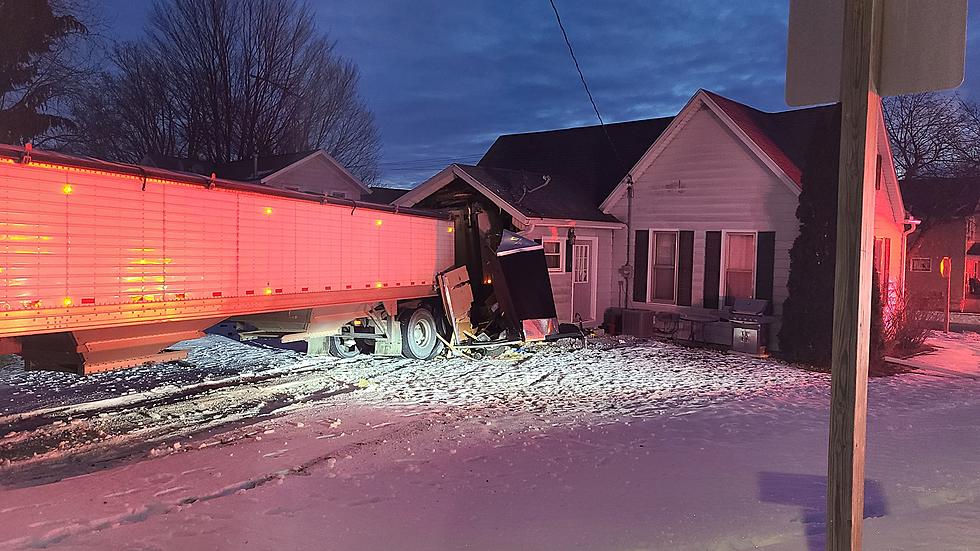 Semi Crashes Through Wisconsin Home’s Front Door In Early Morning