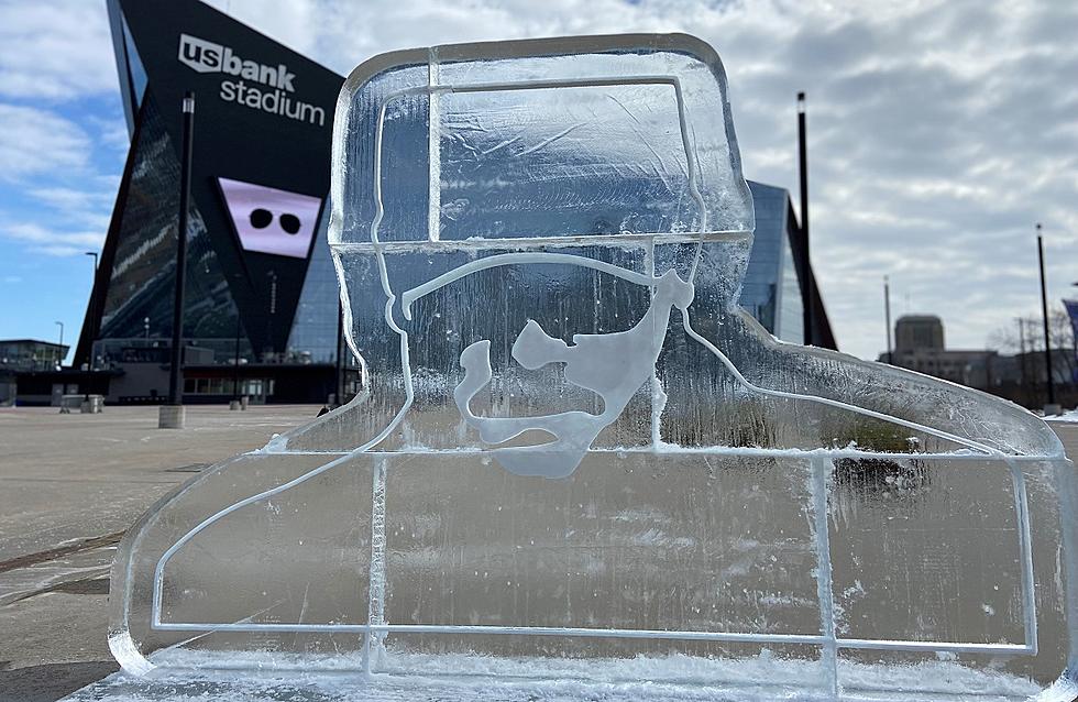 Ice Sculpture Appears In Minneapolis Teasing Major Concert Announcement