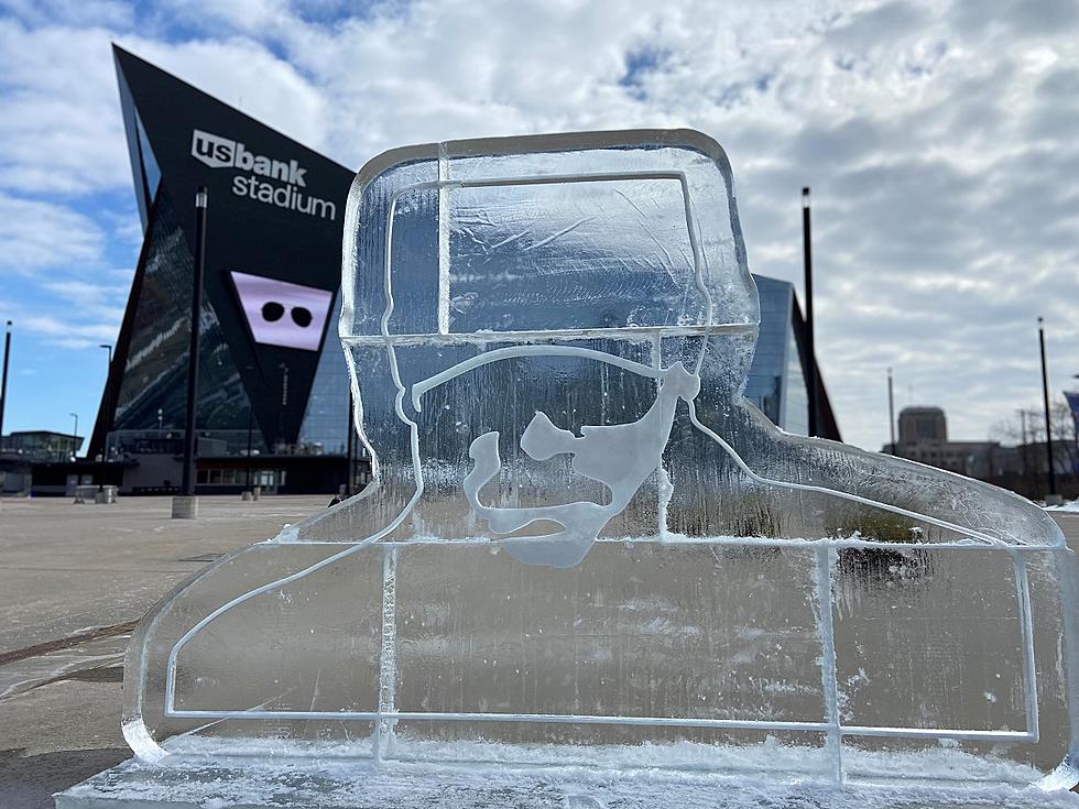 Ice Sculpture Appears In Minneapolis Teasing Major Concert Announcement