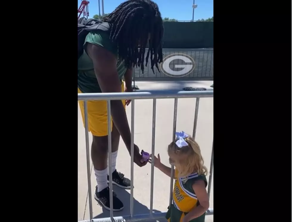 Watch Adorable Wisconsin Girl Throw Tea Party For Green Bay Packers Players