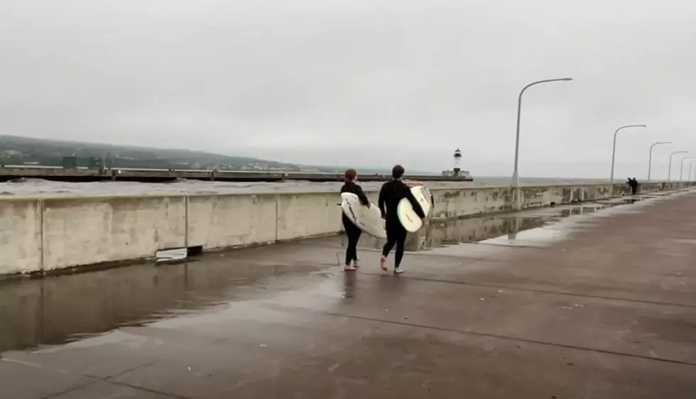 Video Shows Surfers At Park Point In September – A Gnarly, Cold Experience