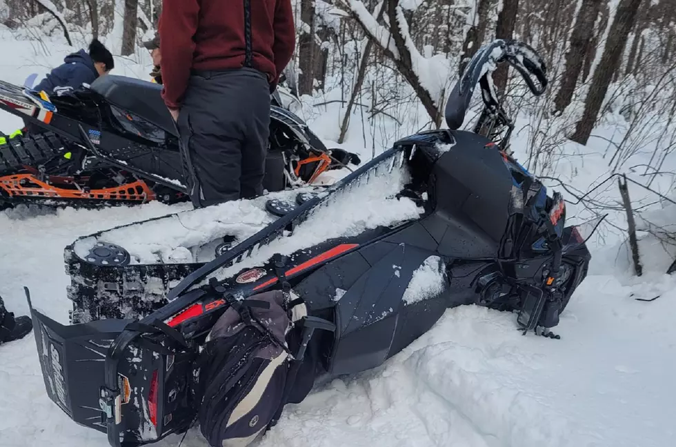 Wisconsin Snowmobile Crash Picture A Reminder For Trail Safety