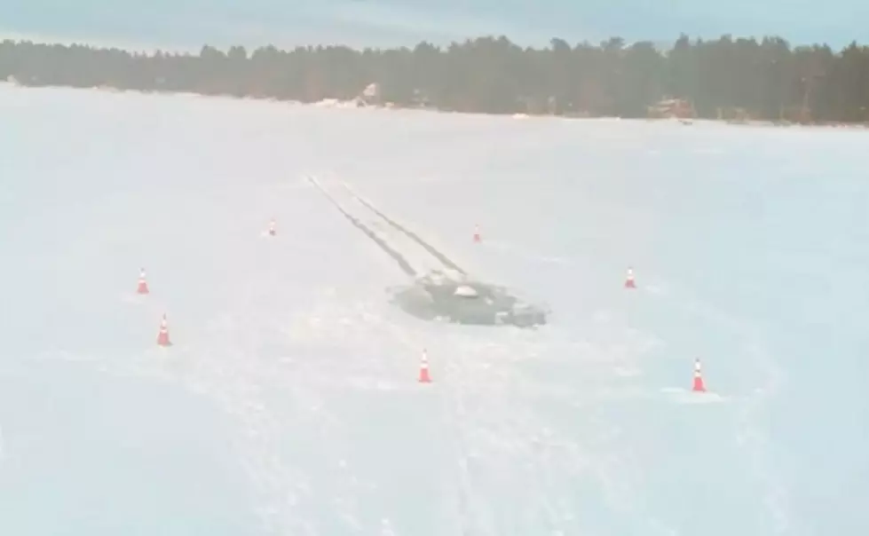 Watch Viral Video of Truck That Recently Broke Through Ice On Wisconsin Lake