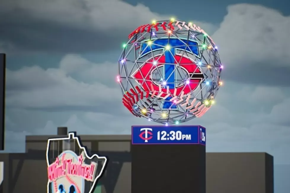 Minnesota Twins Unveil New Target Field Celebration Sign + Revolving Baseball Medallion