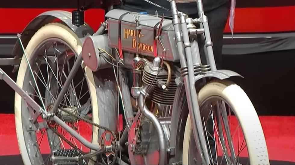 WATCH: Extremely Rare Wisconsin 1908 Harley-Davidson Earns Record Auction Bid