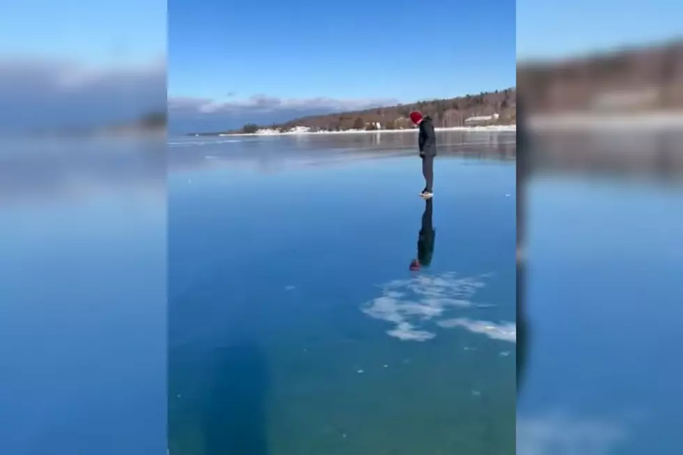 Whoa! Watch Viral Video Showing Crystal Clear Ice Formed on Lake Superior