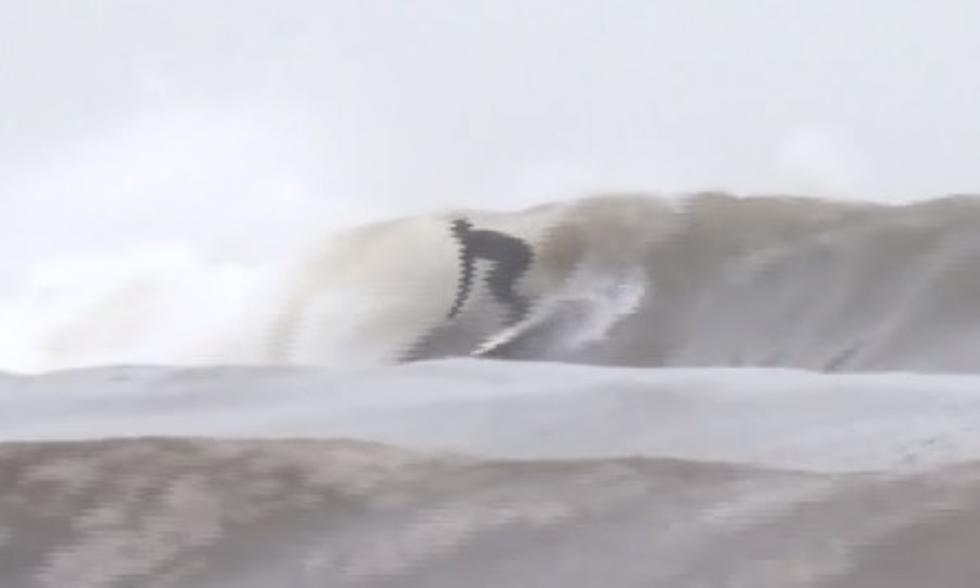 Watch Viral Video Of  Surfer On Lake Superior During Snowstorm In Duluth
