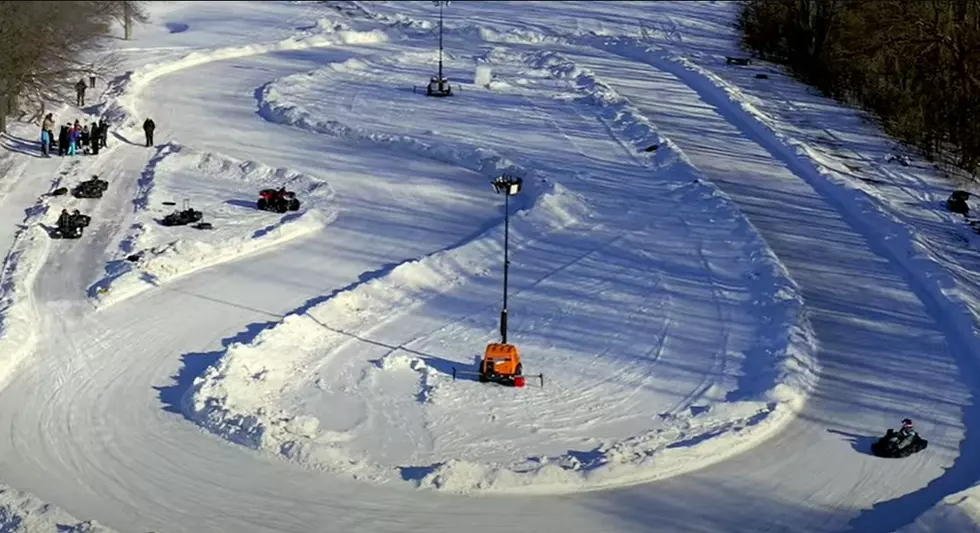 There&#8217;s A Go Kart Track On The Ice In Minnesota + It&#8217;s Now Open For A Short Time