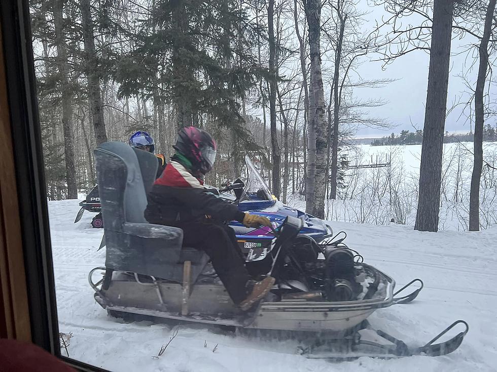 Vintage Arctic Cat Turns Heads In Minnesota Town’s Ride Your Snowmobile To School Day