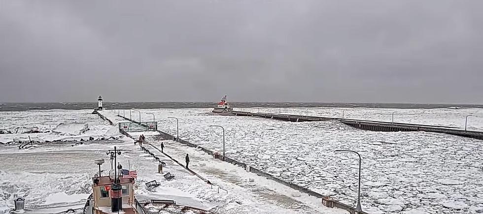 Watch Live Video Of Winter Storm Impacting Lake Superior In Duluth