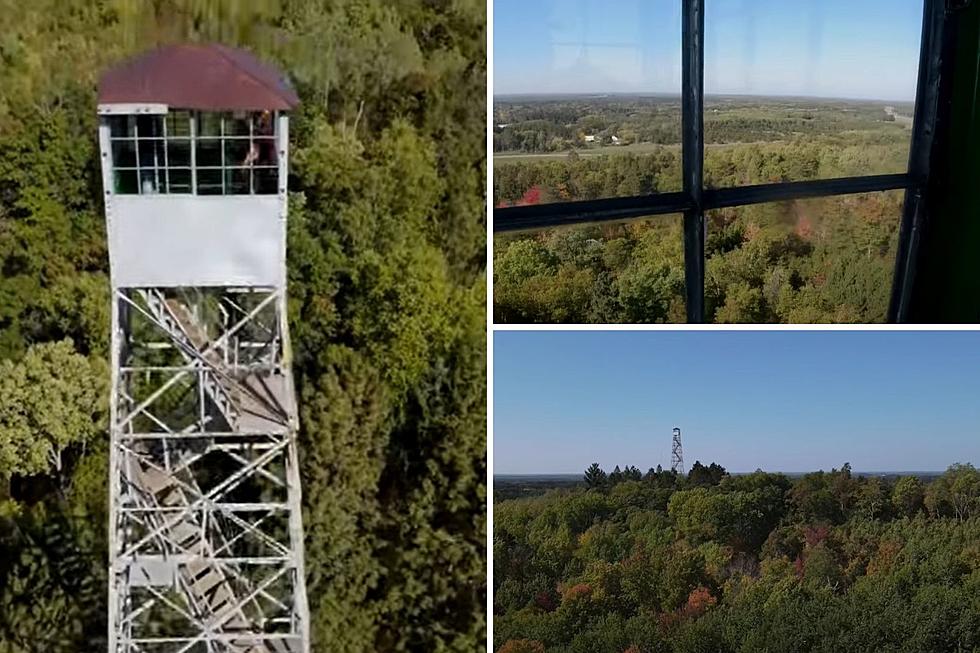 Stunning! Climb This 100-Year-Old Fire Tower In Minnesota For Amazing View Of Fall Colors