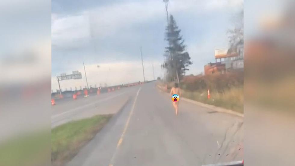 WATCH: Video Captures Naked Man Running Onto Highway In Duluth