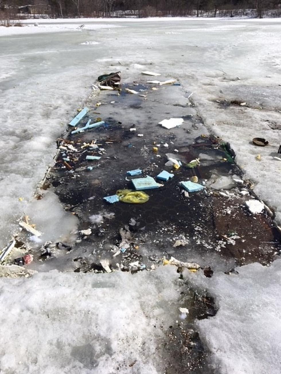 Big Change For Minnesota Ice Fishing Regulations To Crack Down On Trash + Sewage On Ice