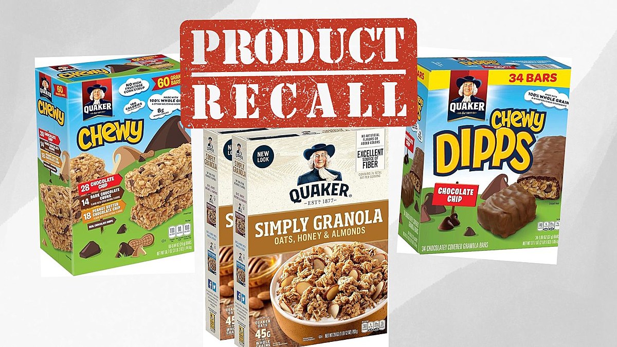 Quaker Recall Includes Granola Bars And Cereals Sold In Minnesota